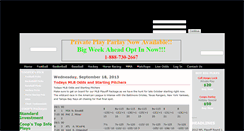 Desktop Screenshot of mlb.baseballblog.cooperspick.com