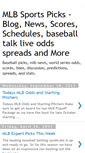 Mobile Screenshot of mlb.baseballblog.cooperspick.com